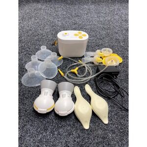 Medela Pump in Style with MaxFlow Double Electric Breast Pump White Yellow 2023
